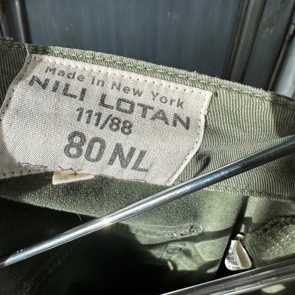 Nili Lotan Cropped French Military Pant Size 4 - Picture 7 of 9